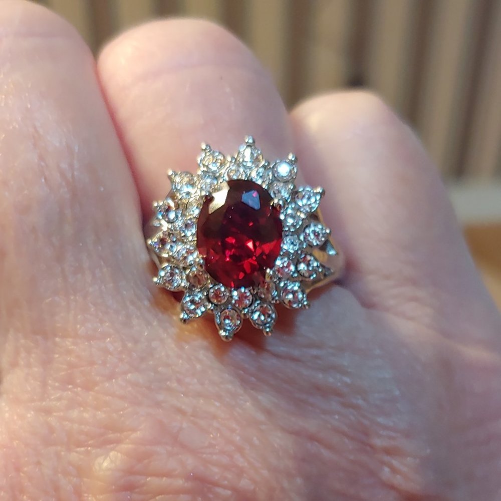 Ring, Ruby and Rhinestones - Picture 4 of 5